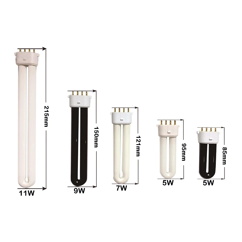 2G7 Mosquito Killler Lamp Tube 5W 7W 9W 11W Four-pin Insect Trap 365nm UV Electric Shock Mosquito Trapping Light Household mosquito killer lamp mosquito lamp