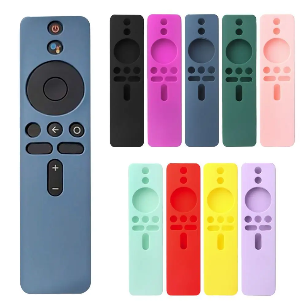 Silicone Remote Case Silicone Remote Sleeve Silicone Remote Cover Silicone Case Protector Remote Controller Cover Soft Silicone Remote Control Protective Case for Xiaomi Mi Box S/4X Remote TV Stick