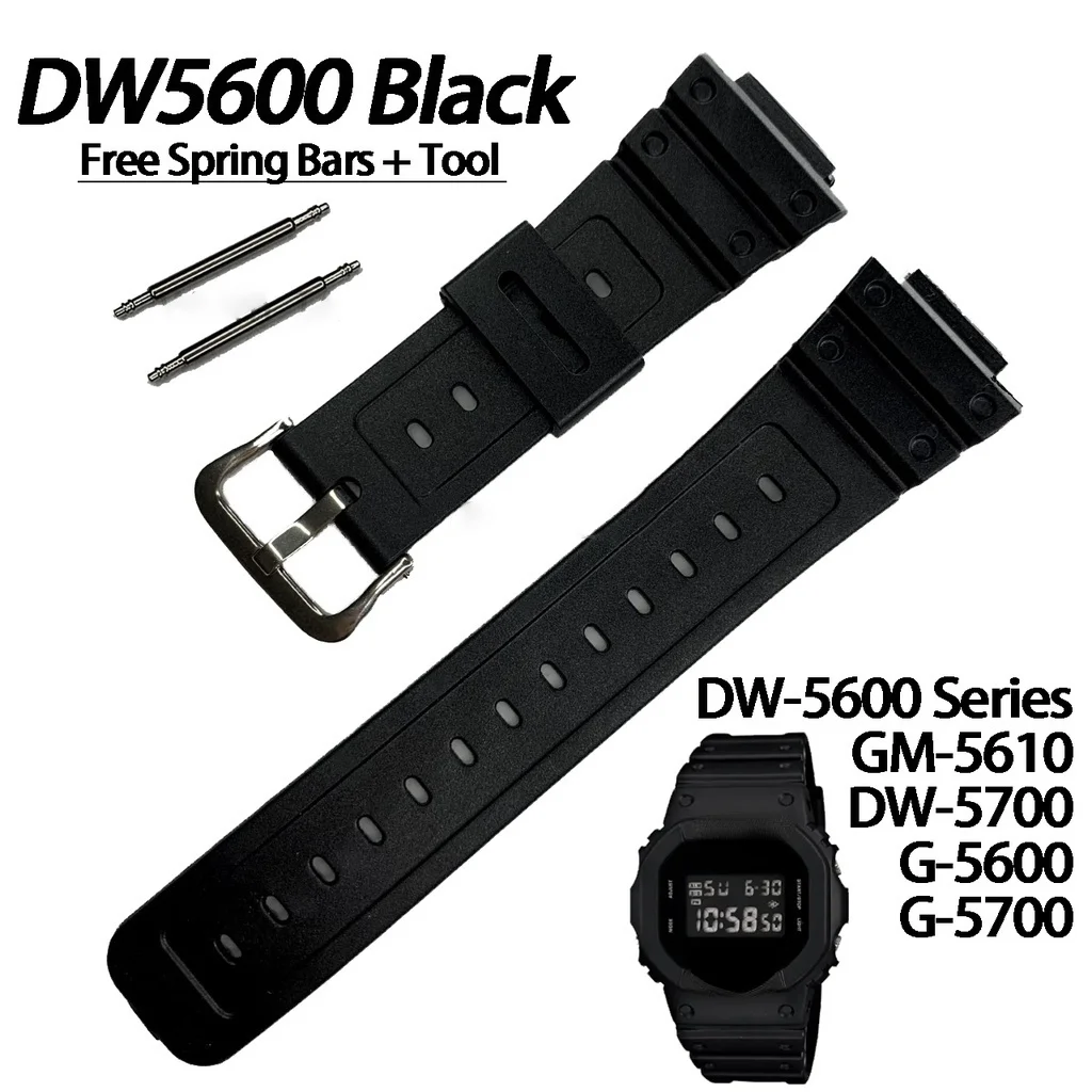 Durable Rubber Watch Strap - Premium Silicone Belt & Bracelet Watchband