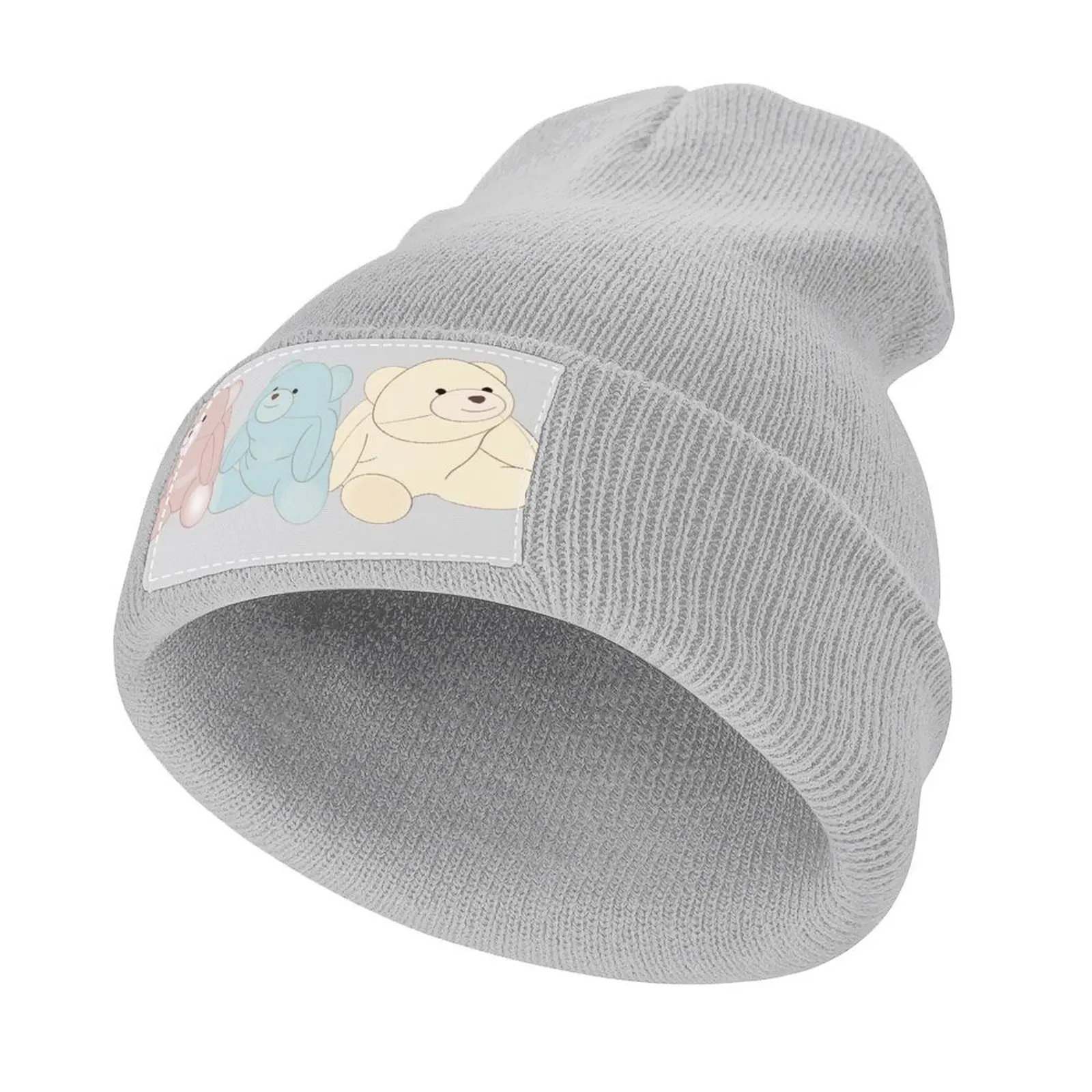 

Jen’s Bears Blue Knitted Cap Snapback Cap Hip Hop Mens Cap Women's