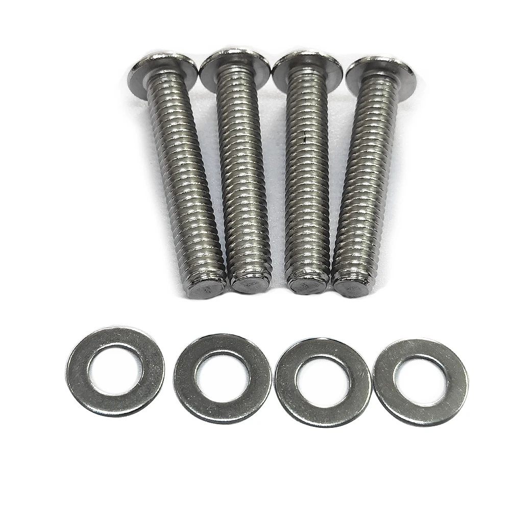 Tornillos De Perno Para Guardabarros Trasero De Harley Davidson - CNC Negro, Para Modelos Desde 1986