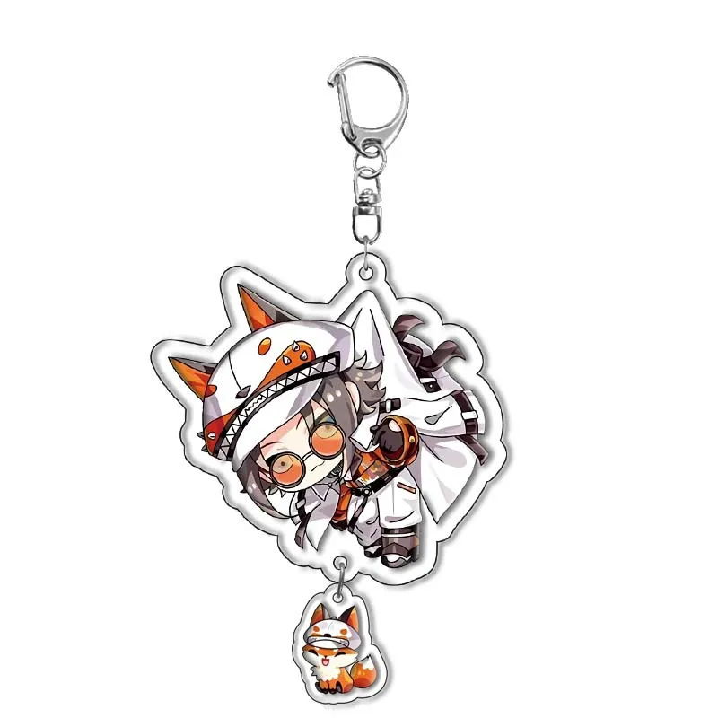 Nijisanji Keychain Cartoon Figure Mysta Rias Vox Akuma Houshou