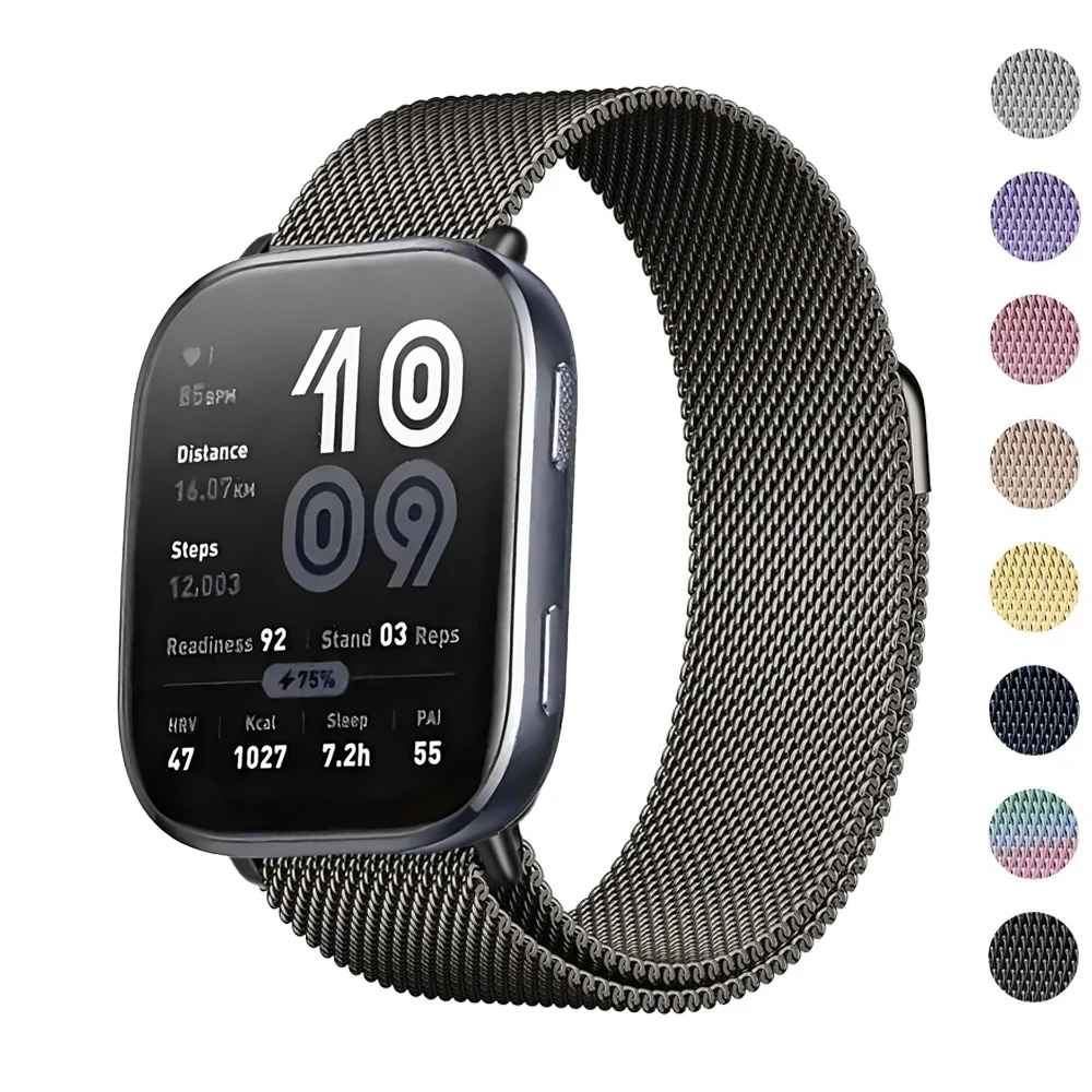Magnetic Stainless Steel Loop Band Wrist Bracelet