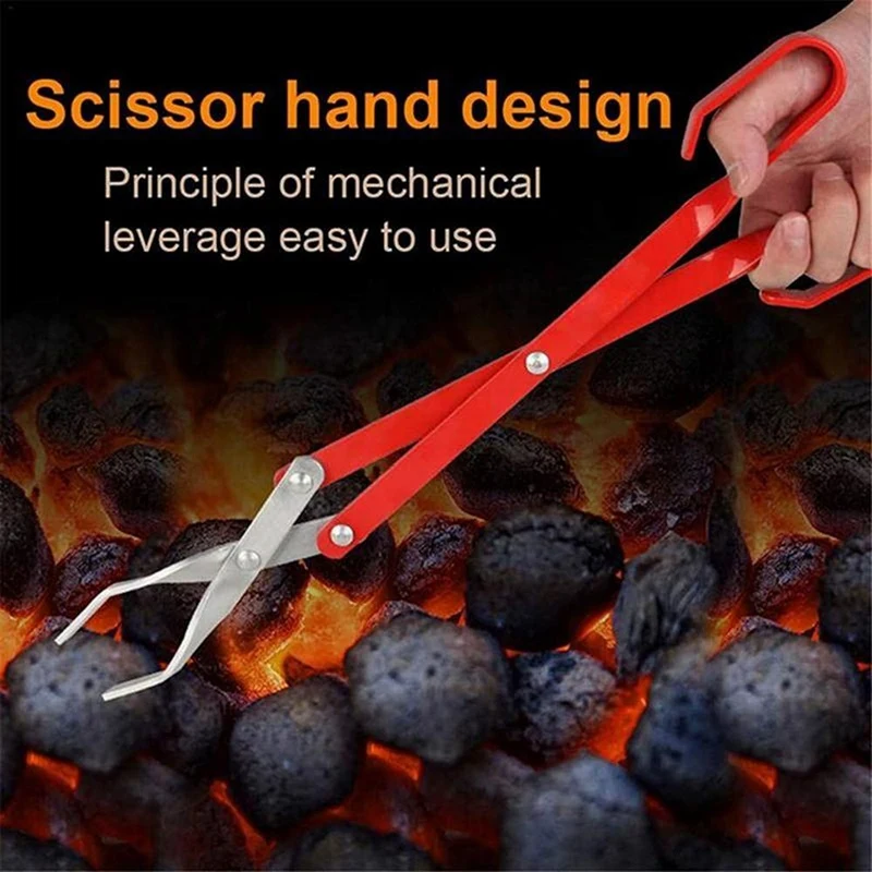 Bbq Charcoal Tong Barbecue Morsetto In Carbonio Pinza In Alluminio Clip Per Alimenti Alla Griglia Pinze Portatili Accessori Per Barbecue Strumento 50.