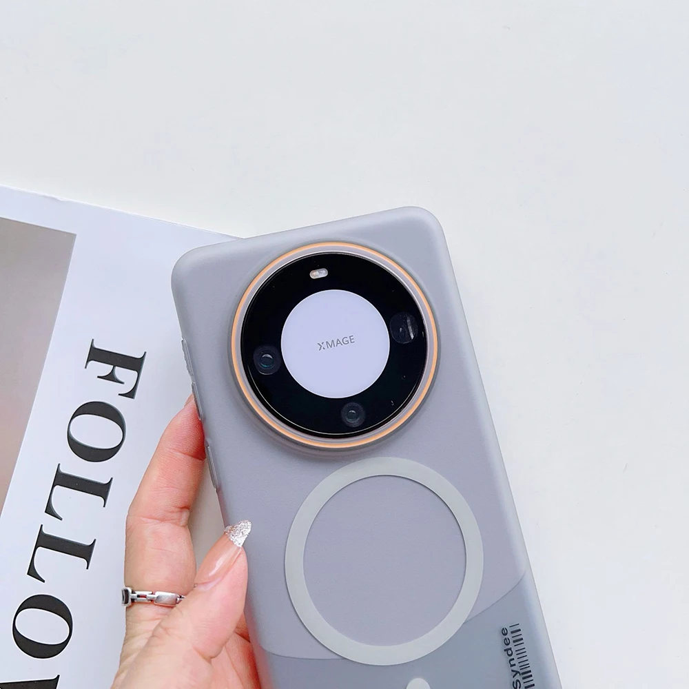 Matte Magnetic Translucent Phone Case Cover