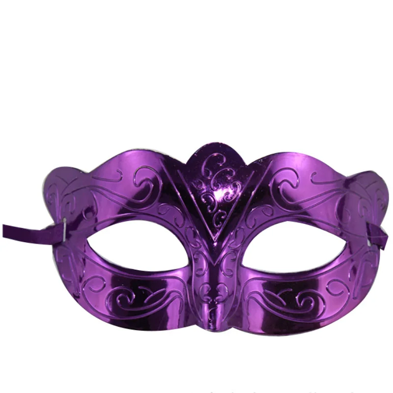 Electroplated Butterfly Dance Mask Half Face Mask Cosplay Halloween