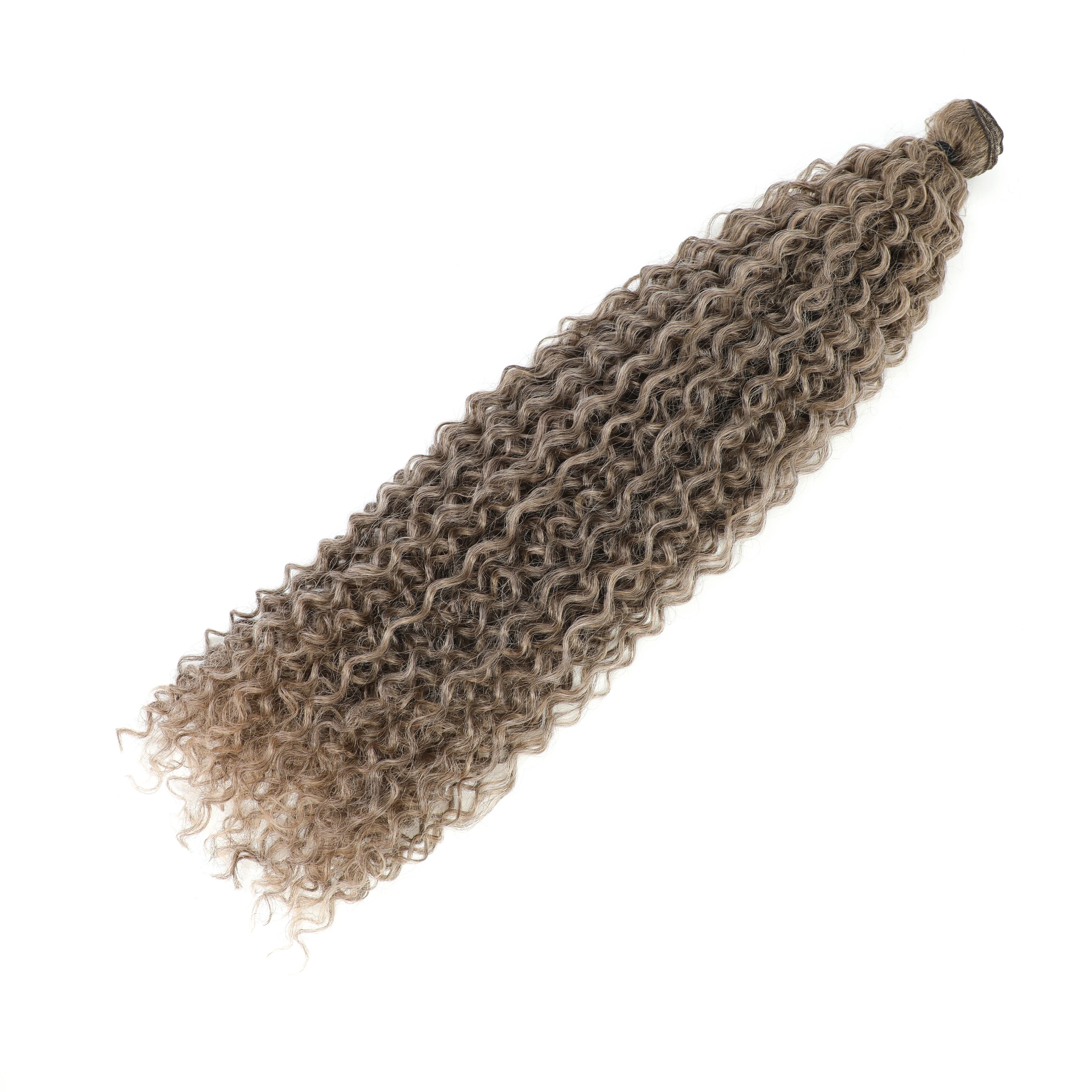 Synthetic Curly Hair Bundles Water Wave Hair Weave Extensions Weaving heat Temperature hair extensions 4112377