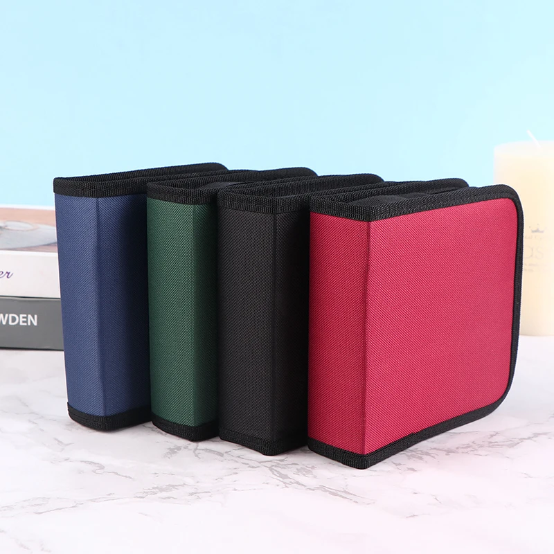 1Pc 40Tablets CD DVD Discs Oxford Handbags Storage Case CD/DVD Case CD Storage DVD Organizer Booklet Holder