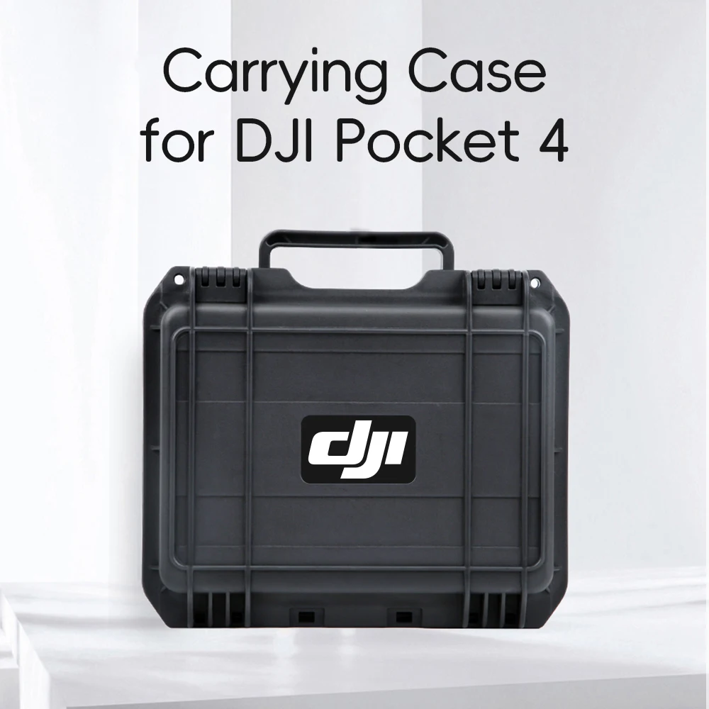 DJI Pocket 4 pro용 휴대용 하드 케이스 가방 여행 가방 상자 충격 방지 커버 액세서리