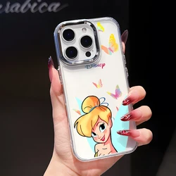 Lovely Tinker Bell Luxury Clear Phone Case Cover - Galaxy A31 (LYT - 2E309152L1)