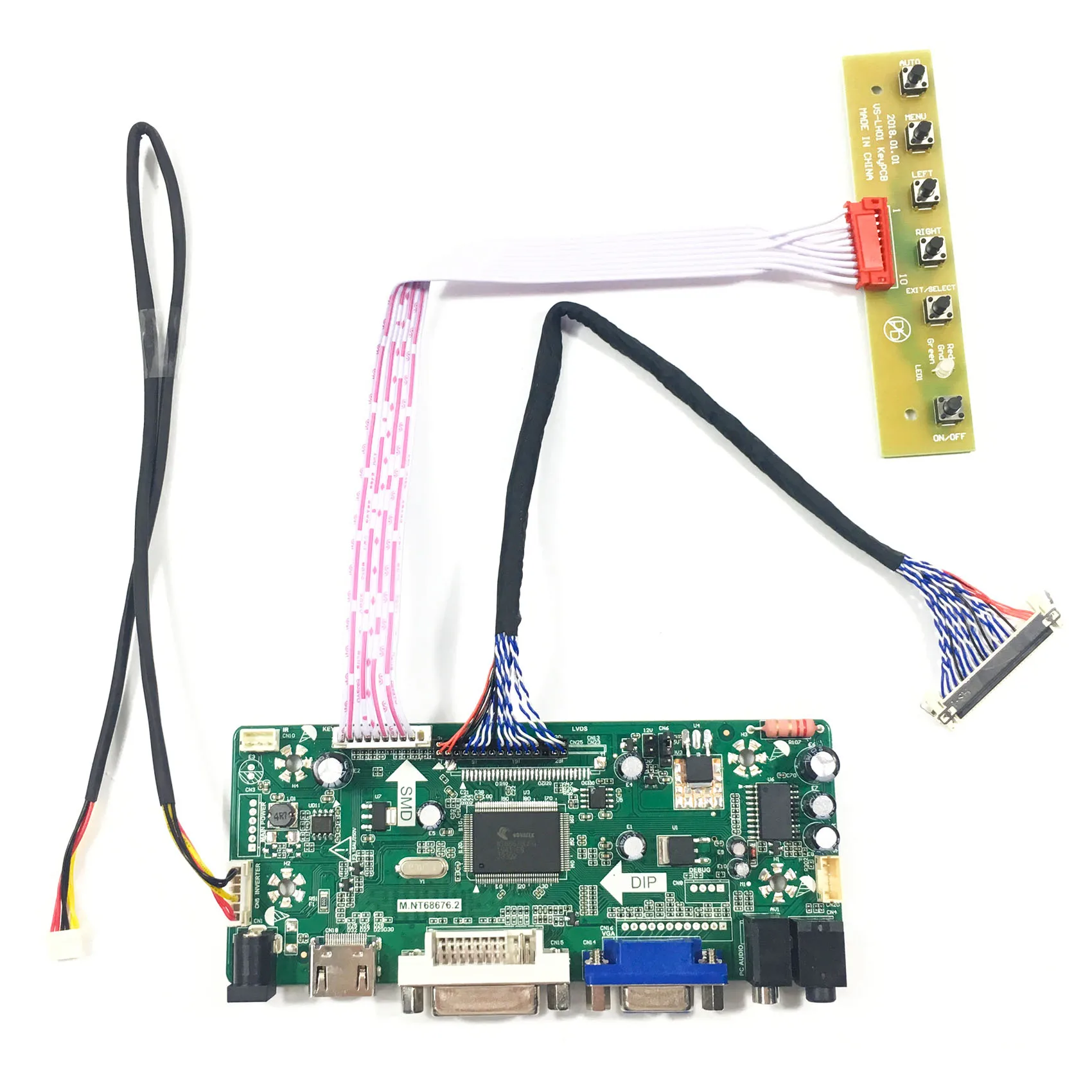 

Аудио ЖК-плата HD MI DVI VGA работает с 17 дюймовым 1280x1024 G170EG01 V1 G170ETN01.0