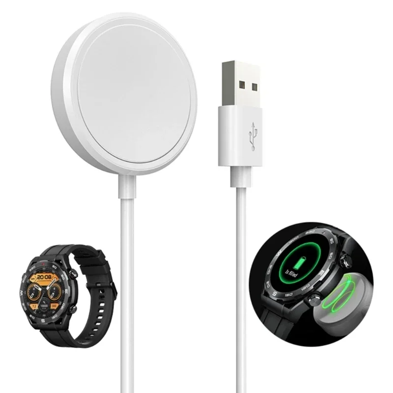 

Magnetic Watch Charging Cable Cord for Watch Smartwatch Convenient Dock Base Fast Charging Solution