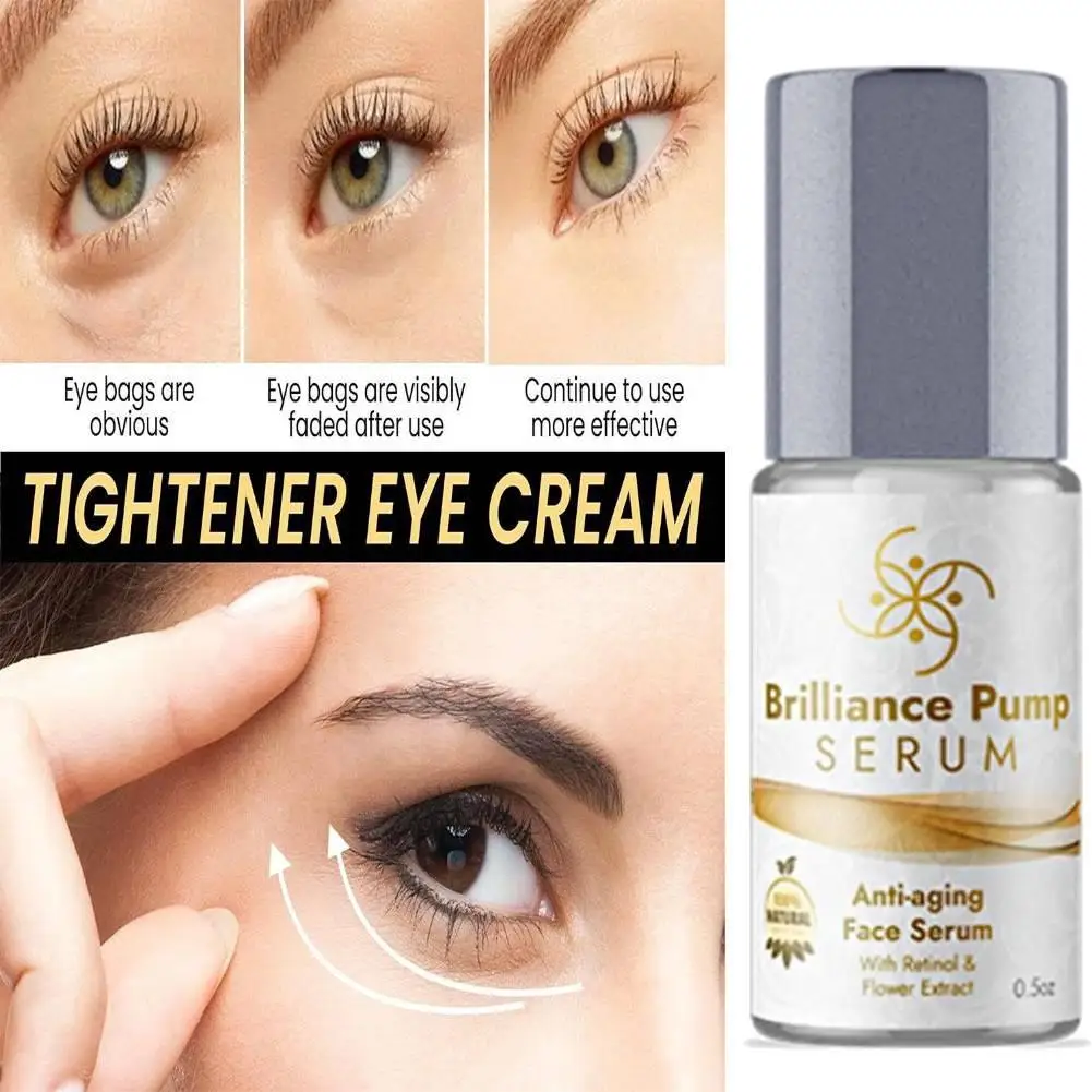 

Brilliance Pump Serum Retinol Age-Defying Eye Moisturizer Reduce Fine Lines And Wrinkles Suitable For All Eye Skin Types