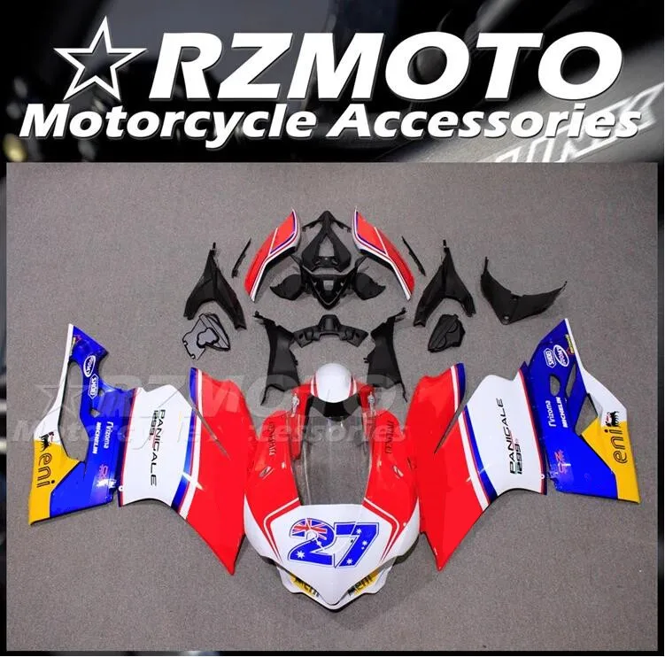 

Новый яркий комплект для мотоцикла ABS, подходит для DUCATI Panigale 959 1299 2016 2017 2018 16 17 18, кузов красного и синего цвета