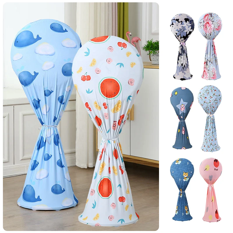 Floor Fan Cover Protective Cover Fan Case All-inclusive Elastic Floor Standing Full Coverage Universal Electric Storage Bag