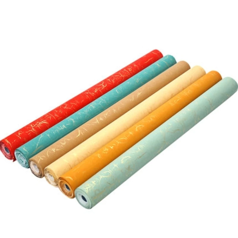 Rollo De Papel Xuan Chino De 40 Cm X 25 M – Papel De Arroz Absorbente Para Caligrafía Y Pintura Con Tinta, Superficie Tratada Y Duradera, Grosor Reforzado