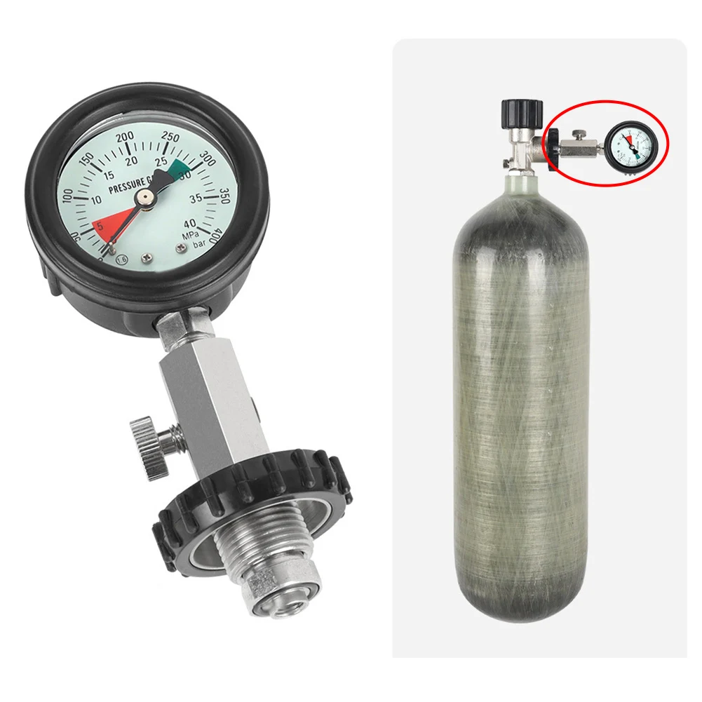 Scuba Tauchen Zylinder Tank Manometer G5/8 Gewinde Für DIN Tauchen Zylinder Tauchen Ausrüstung Scuba Tauchen Manometer – Detail 5