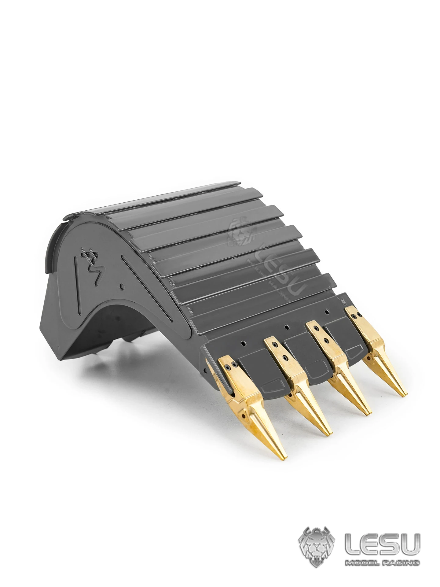 Metal Bucket for Tamiya 1/14 RC Excavator LESU DIY Parts 