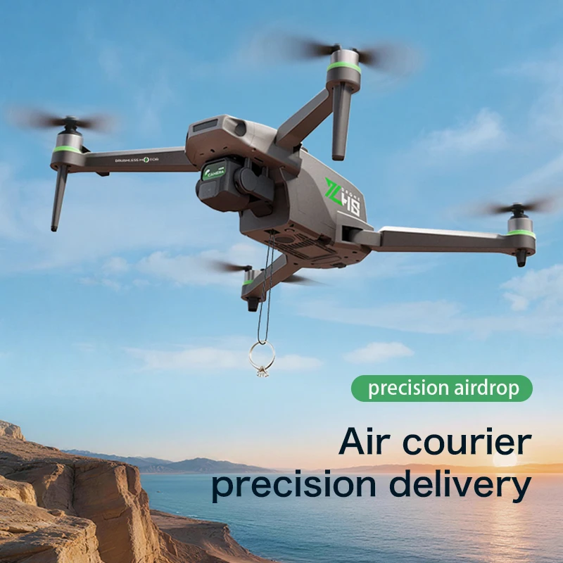 NUOVO Drone Mini ZH8 con Fotocamera 8K HD, GPS, WiFi 5G, Motori Brushless, Quadricottero Pieghevole con Telecomando e Schermo, Giocattoli e Regali per Bambini - Image 6