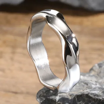 Continuum - Mens Mobius Ring 6