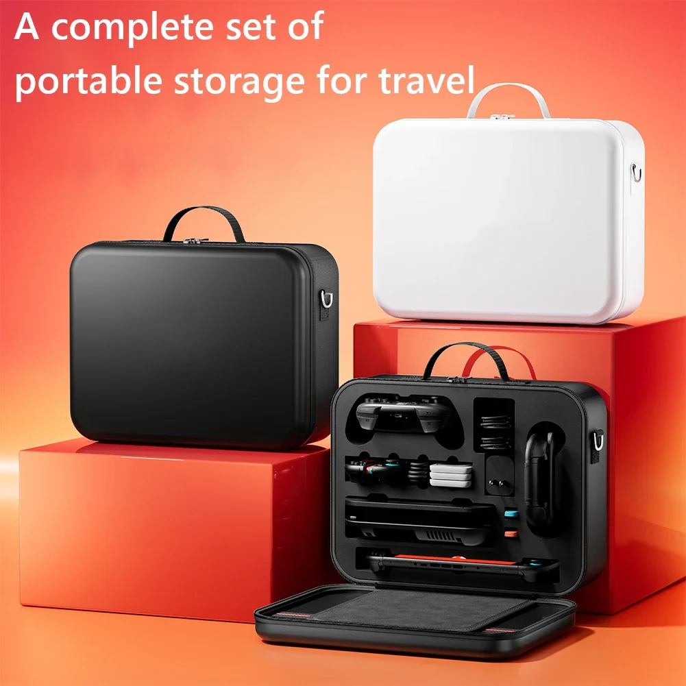 Large Carrying Case For NS2 For Switch 2 EVA Protective Hard Shell Portable Switch Travel Case Game Accessories For Switch2