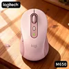 Logitech M650 Wireless Mouse Silent Click Ergonomic Design 2.4GHz Bluetooth Multi-Device for Office Home PC Laptop