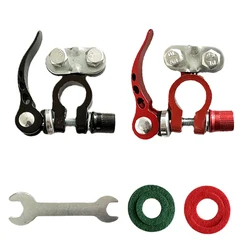 Premium Aluminum Alloy Battery Terminal Clip Set - High Quality Auto Parts Tool (A Pair)