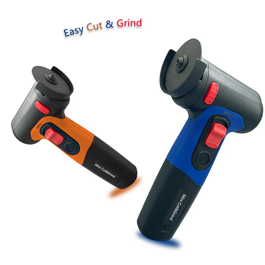 Electric Grinder Angle Grinder Electric Angle Grinder DONUMEH Cordless Angle Grinder 7.2V Type-c USB Rechargeable Lithium Battery Easy Grinding Polishing Cutting Machine Power Tools