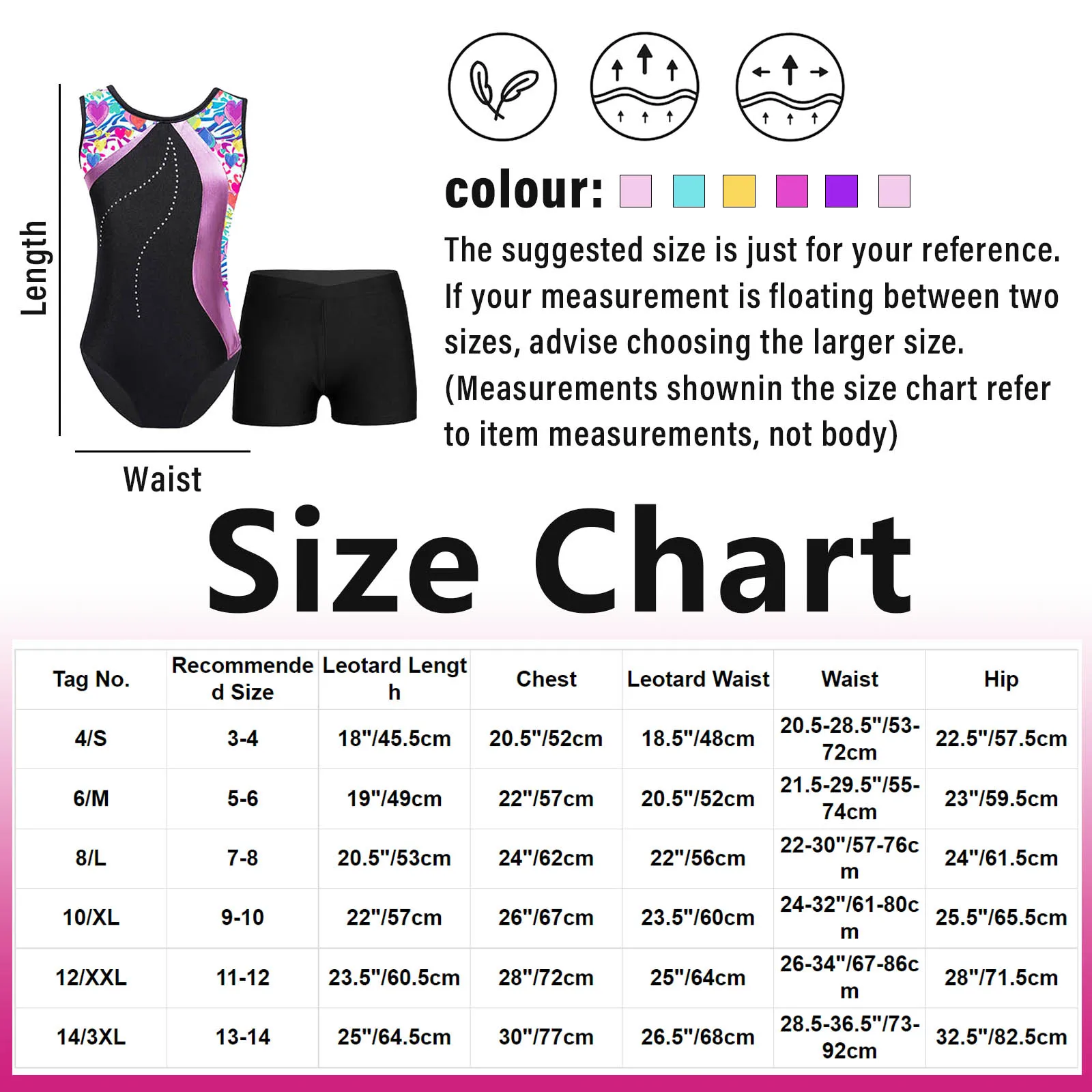 Children Long Sleeve Ballet Dance Outfits Kids Gymnastics Leotards Jumpsuit with Shorts Dancewear Sets for Girls Yoga Unitard