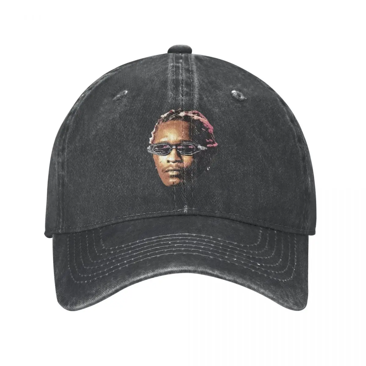 

Бейсболки Young Thug Rap в стиле ретро, с эффектом потертости