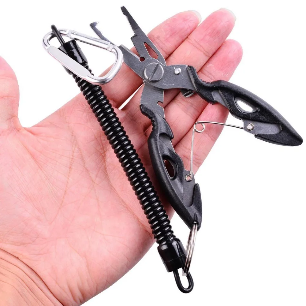 

Fishing Plier Scissor Braid Line Lure Cutter Hook Remover Fishing Tackle Tool Cutting Fish Use Tongs Retractable Steel Wire Rope