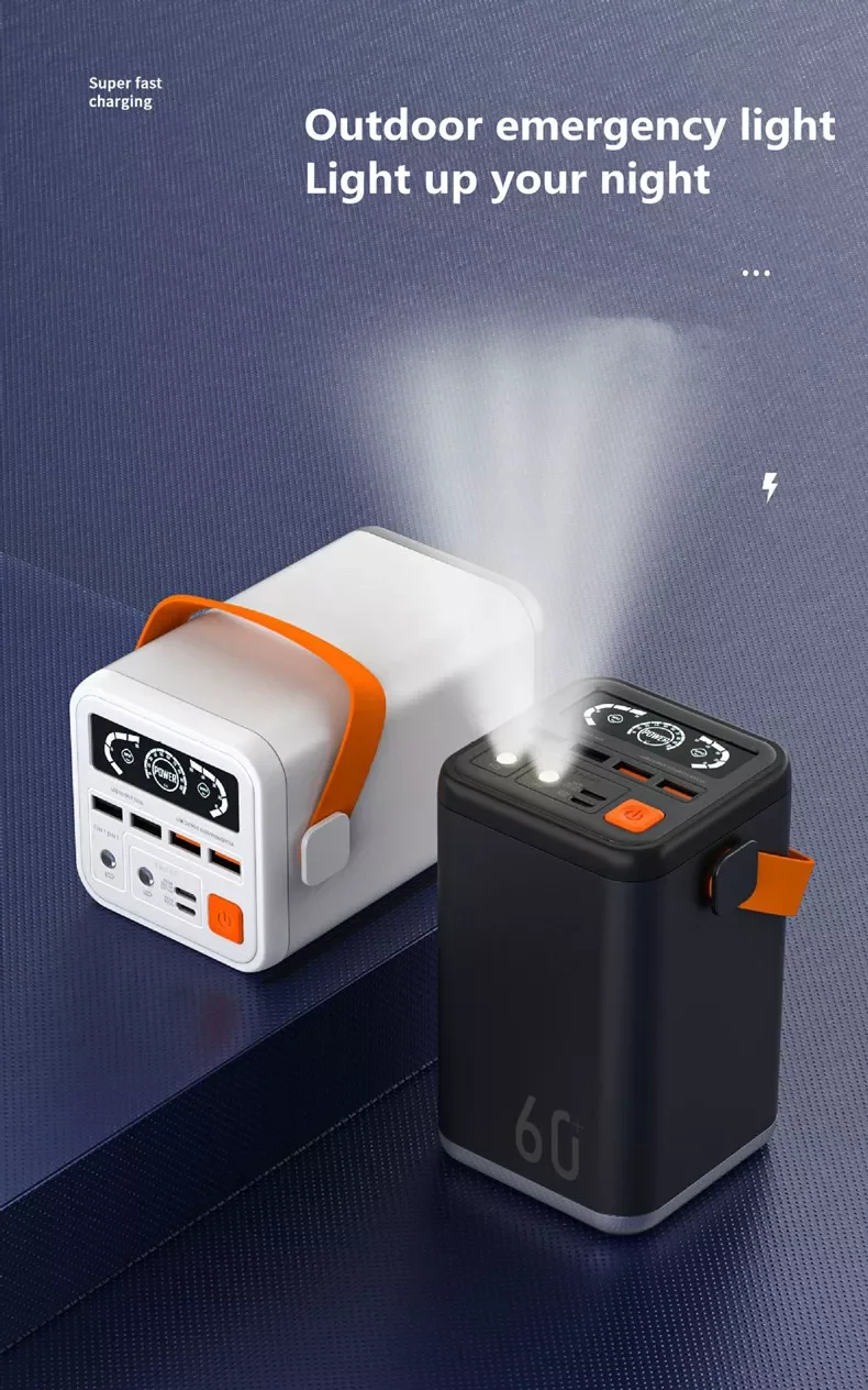 新品】600000mAh 2200w 大容量ポータブル電源