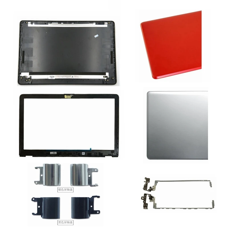 Capa Lcd Traseira Nova para hp 15-bs 15-bs033cl 15-bw 250 255 g6 Moldura Dobradiças Azul Ap204000210 2006001