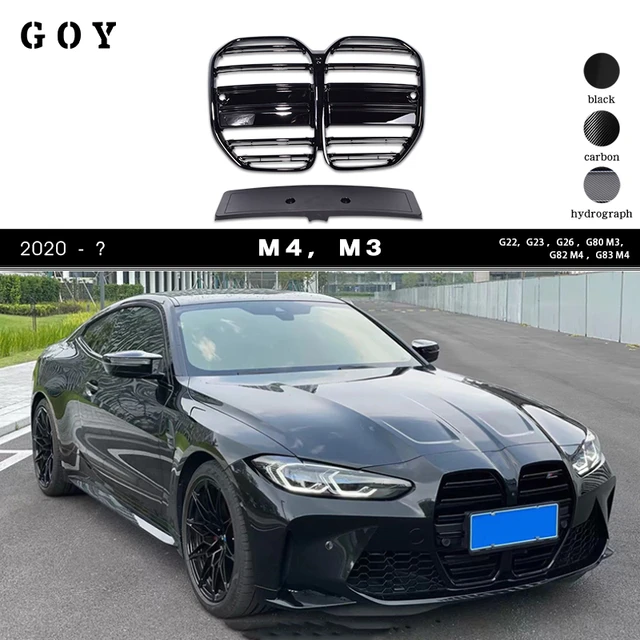 Black Front Bumper Grille For Bmw 4 Series M4 2020 - 2025 2 Door G22 G82  Coupe G23 G83 Convertible I4 4 Door G26 Gran Coupe - Racing Grills -  AliExpress