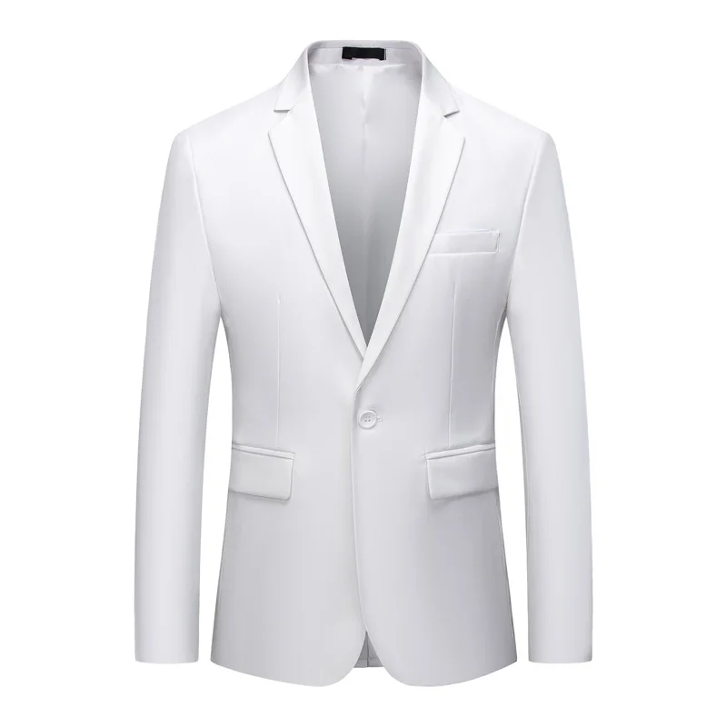 New casual one-button suit jacket for men men's leisure Korean-style slim-fit blazer
