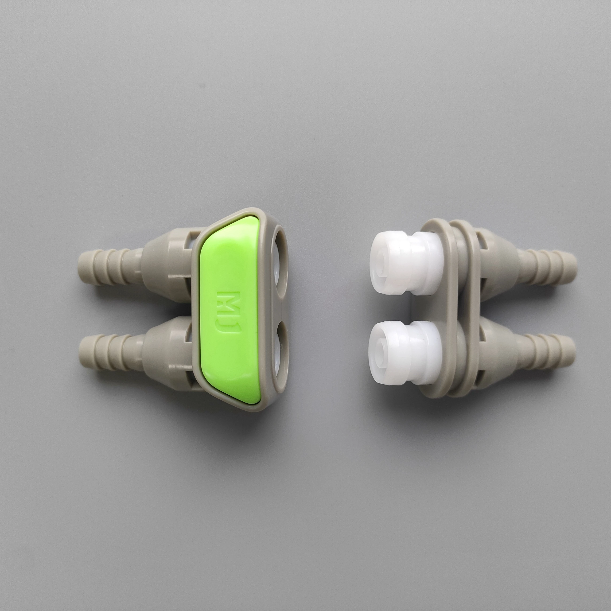1/4" CPC Double Pipe Joint Male/Female Quick Connector 1/4" CPC Double Connector DPCD17004