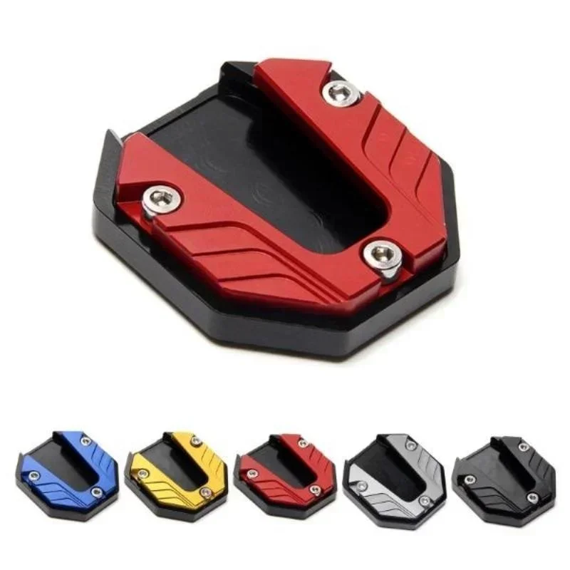 Motorcycle Bike Parking Kickstand Extender Foot Side Stand Pad Support Plate Motorbike Accessories