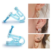 

Disposable Ear Piercing Gun Painless Healthy Sterile Puncture Tool Without Inflammation Asepsis Earrings Ear Studs Piercing Guns