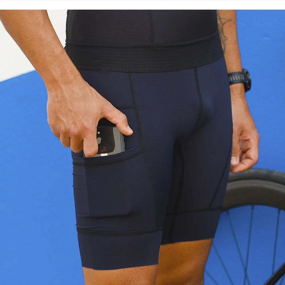 New Cycling Bib Shorts Side Pocket With Italy Cushion Bib Shorts Rider Best Quality Ropa Ciclismo MTB Bike Clothing