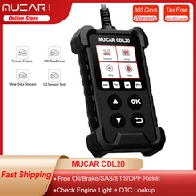 

MUCAR CDL20 DTC Lookup Obd2 Scanner Check Engine Light Auto Car Diagnostic Tools Full Obd2 Lifetime Free Update Code Reader