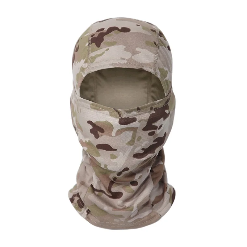Kuum müük täisnäoga taktikaline kamuflaaž Balaclava mask suusatamine jalgrattasõit jahindus sall mitmekammiline müts meeste peakate_voghion.com