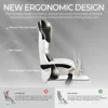 Gaming Chair with Heated Massage Lumbar Support, Ergonomic Gaming Computer Chair with Pocket Spring Cushion and Footrest, Reclin 5