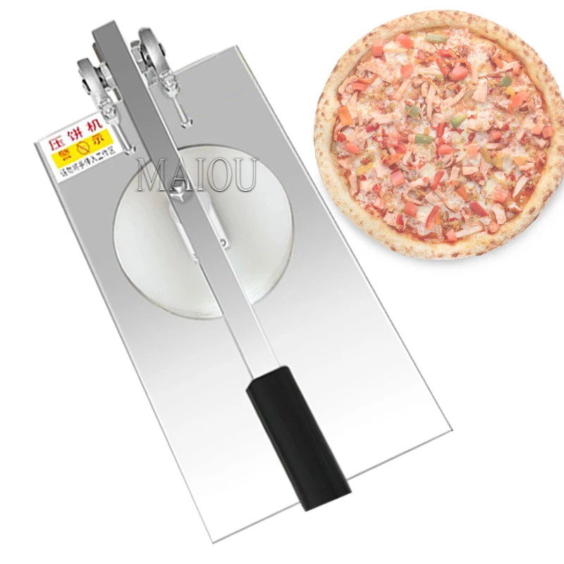 24cm Commercial Manual Pizza Dough Press Machine Tortilla Pancake Pizza