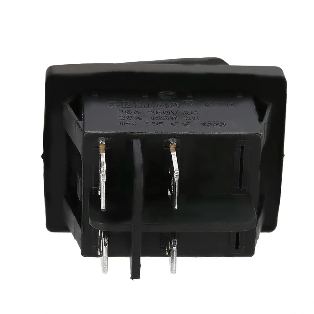 Interruttore Di Alimentazione Interruttore A Bilanciere Impermeabile Verde Kcd4 Bilanciere Impermeabile Con Luce 2 Marce 4 Piedi Ricambi Auto