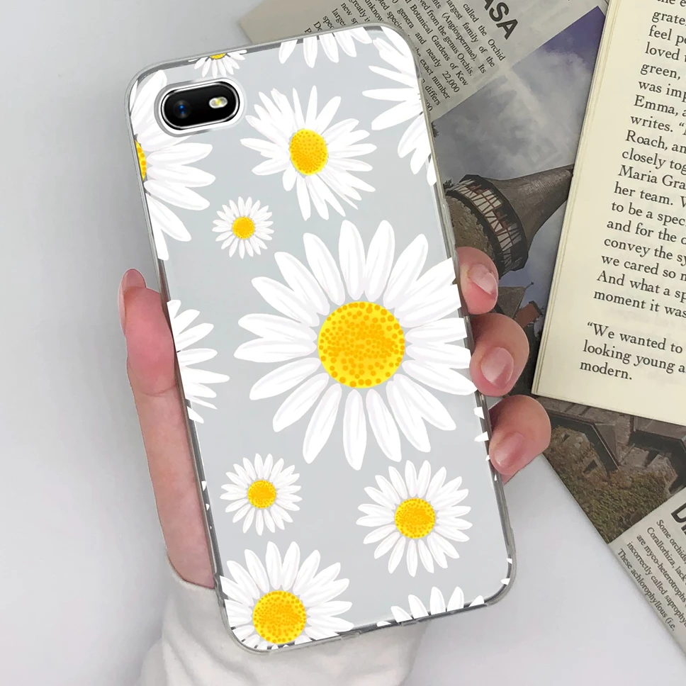 Cute Sweet Girl Transparent Soft Silicone Phone Case – 6.1 inches