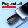 1200mah Solar Mini Power Bank Key Ring Portable Charger Outdoor Camping External Battery Emergent Power 2025 New 3