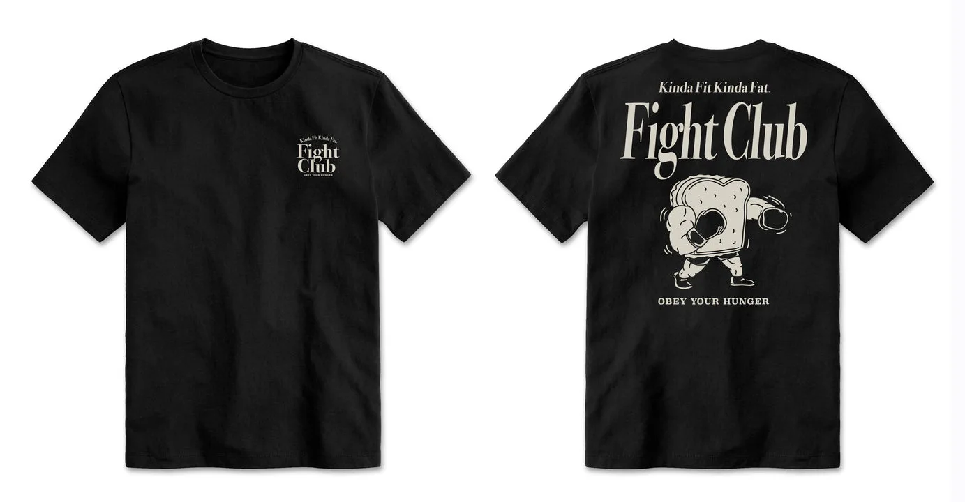 Kinda Fit Kinda Fit A Niche Design By Sells Short-sleeved Printed T-shirts That Come in Loose Sizes for Men and Women