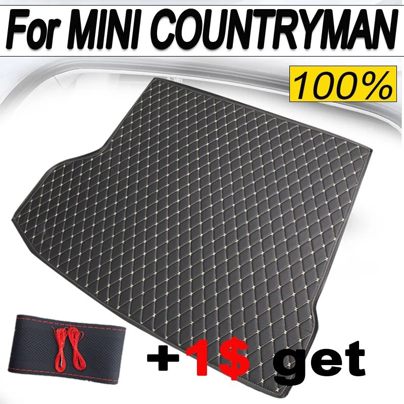 

Водонепроницаемый коврик для багажника автомобиля для мини-отечника 2018 2019 2020 2021 пользовательское украшение интерьера автомобиля