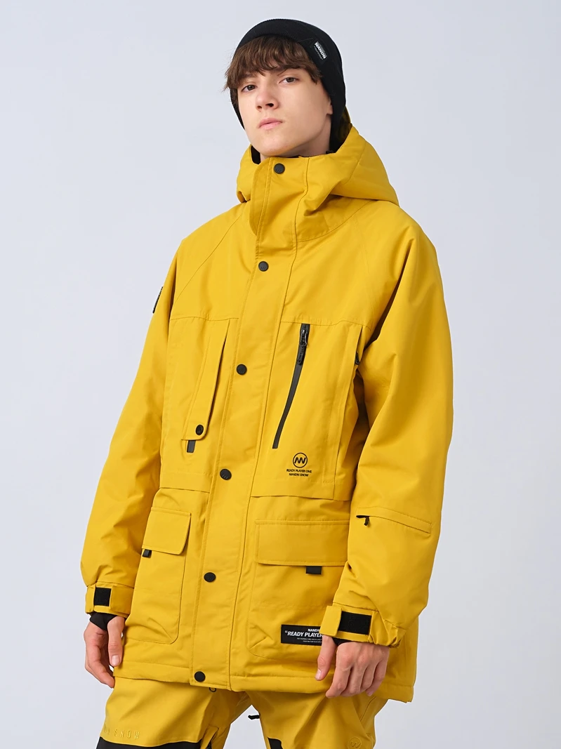 NANDN Single and Double Board Candy Color Ski Suit Tooling Thickened Warm Windproof Men's and Women's NC131