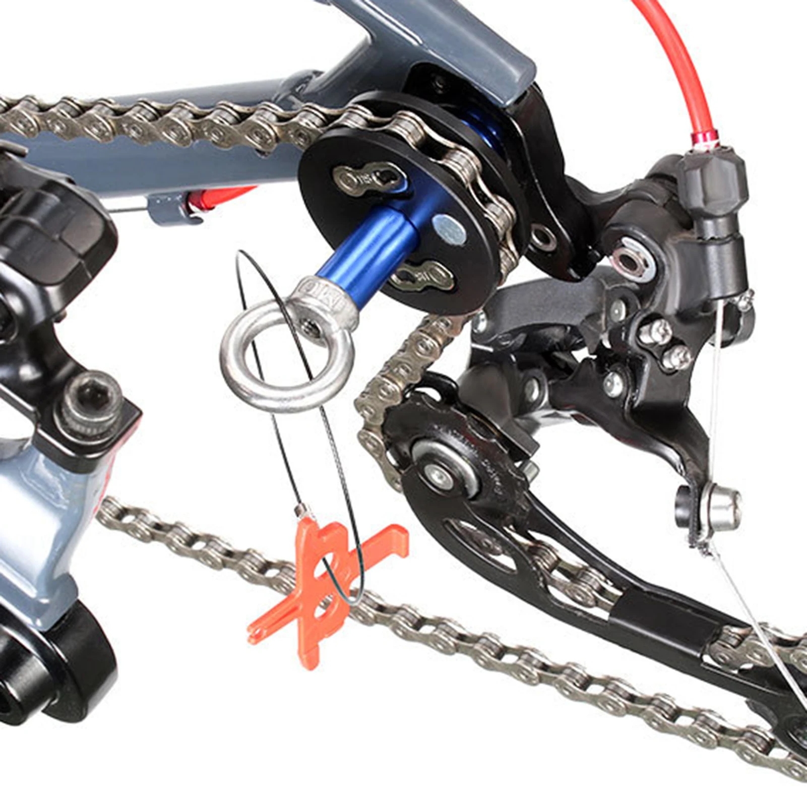 Mountain Cycling Chain Keeper Roller for Chain Maintenance and Accessories
